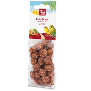 Плодови лакомства за Папагали, 100 гр. - JR FARM Fruit Drops
